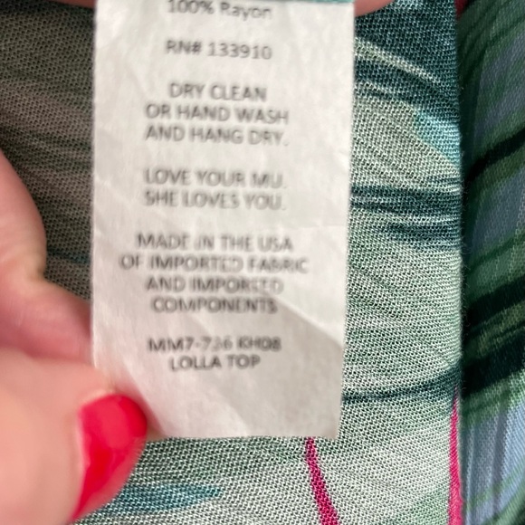 SHOW ME YOUR MUMU CABANA SHORT KAUAIHUGS XS - Picture 6 of 6